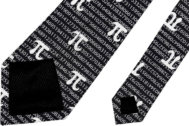Guhothli Men's Novelty Tie Funny Necktie For Mens Wedding Party Work Casual Holiday Party - Image 5